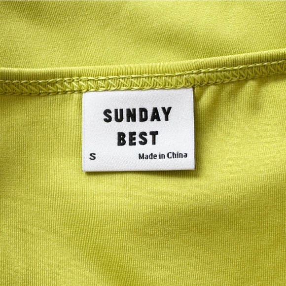 SUNDAY BEST • Odette Dress in Pear Green - Picture 9 of 11